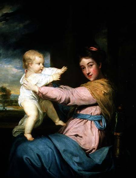 Portrait of Caroline van Sir Joshua Reynolds