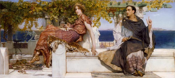 The Conversation of Paula van Sir Lawrence Alma-Tadema