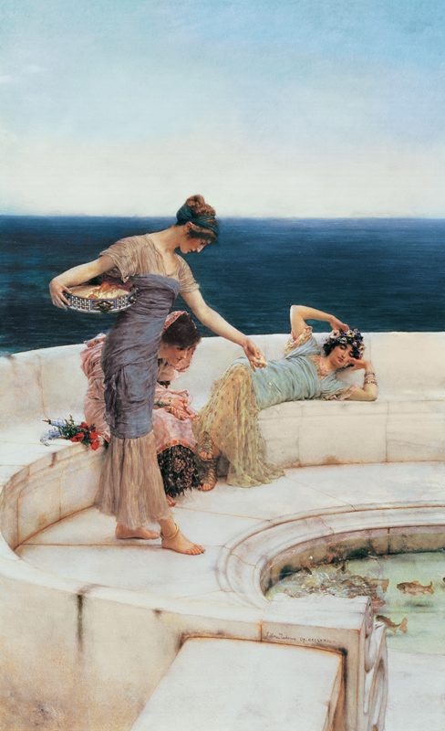 Zilverfavorieten van Sir Lawrence Alma-Tadema