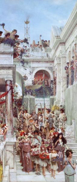 Spring van Sir Lawrence Alma-Tadema