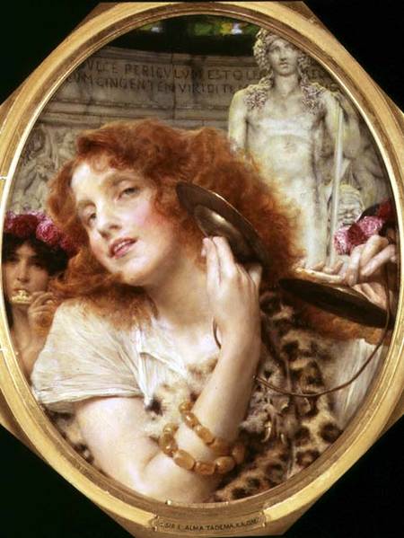 Bacchante van Sir Lawrence Alma-Tadema