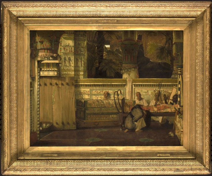 An Egyptian Widow van Sir Lawrence Alma-Tadema