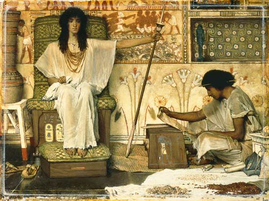 Joseph, Overseer of the Pharaohs van Sir Lawrence Alma-Tadema