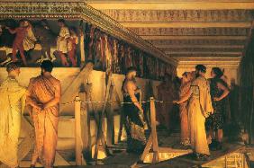 Phidias Showing the Frieze of the Parthenon to his Friends