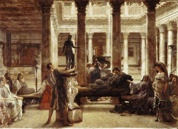 Roman Art Lover van Sir Lawrence Alma-Tadema