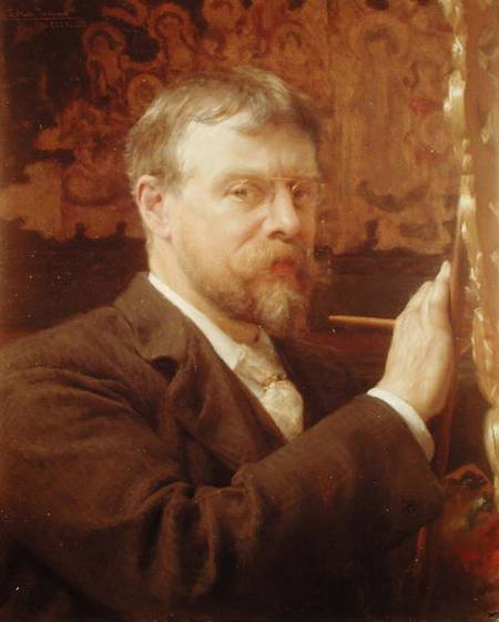 Self Portrait van Sir Lawrence Alma-Tadema
