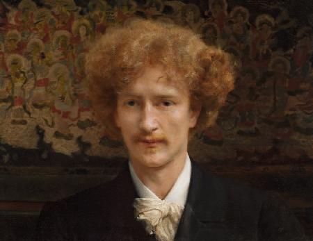Portrait of the pianist, composer and politician Ignacy Jan Paderewski