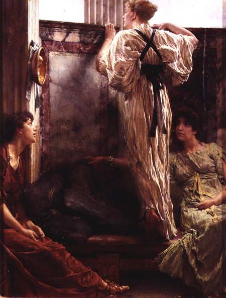 Who is it? van Sir Lawrence Alma-Tadema