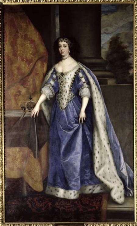 Catherine of Braganza (1638-1705) van Sir Peter Lely