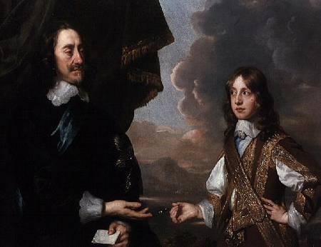 Charles I (1600-49) and James, Duke of York (1633-1701) van Sir Peter Lely