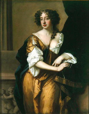 Frances Theresa Stuart (1647-1702) Duchess of Richmond (oil on canvas) van Sir Peter Lely