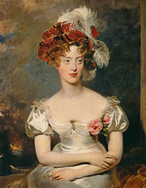 Marie-Caroline de Bourbon (1798-1870) Duchesse de Berry van Sir Thomas Lawrence