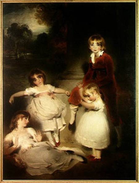 The Children of John Angerstein (1735-1823) van Sir Thomas Lawrence