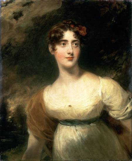 Portrait of Lady Emily Harriet Wellesley-Pole, later Lady Raglan van Sir Thomas Lawrence