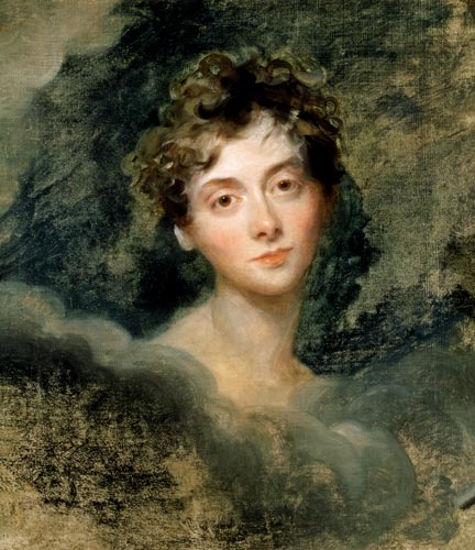 Portrait of Lady Caroline Lamb (1785-1828) van Sir Thomas Lawrence