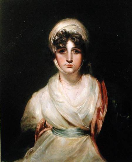 Portrait of Sarah Siddons (1755-1831) van Sir Thomas Lawrence