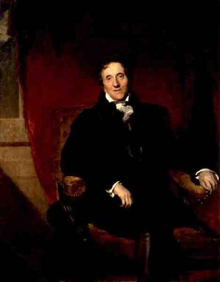 Portrait of Sir John Soane (1753-1837) van Sir Thomas Lawrence