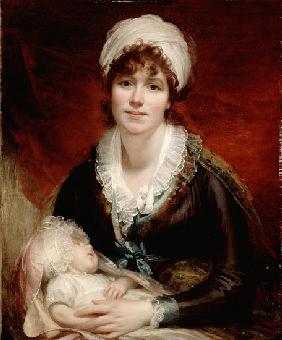 Lady Beechey and her Baby