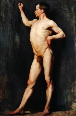 Male Figure Standing, 1899 (oil on canvas)