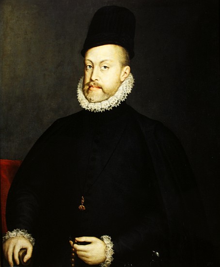 Philip II, c. 1564 van Sofonisba Anguissola