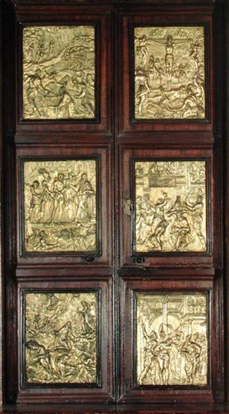 Shrine doors of the Sacramentary Chapel van Spanish School