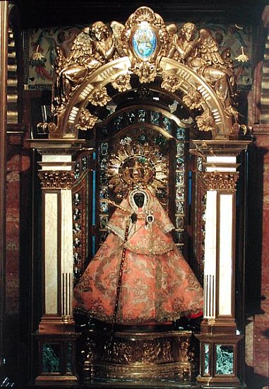 The Guadalupe Madonna van Spanish School
