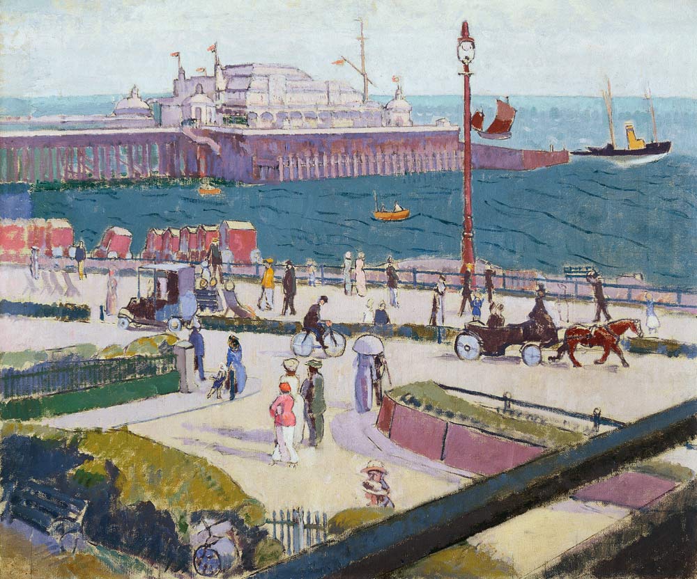 Brighton Pier van Spencer Frederick Gore