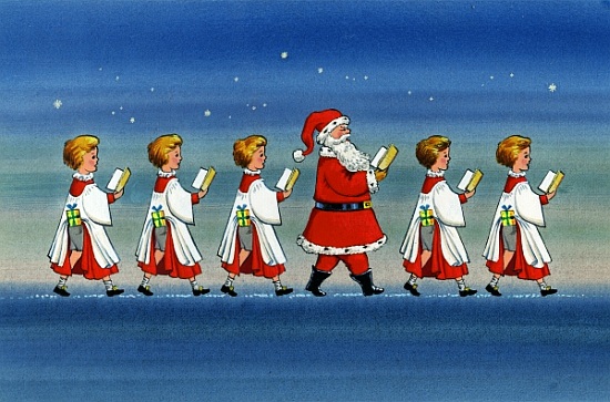 Choirboys and Santa van Stanley  Cooke