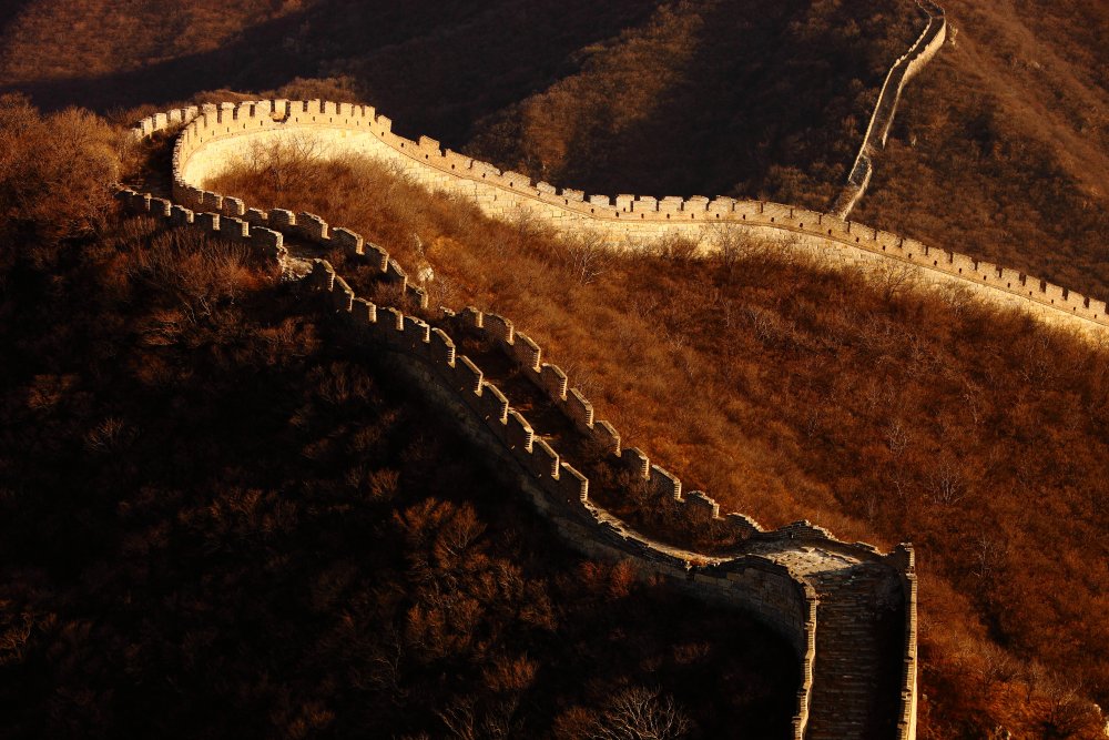 the Great Wall van Stanley Lee