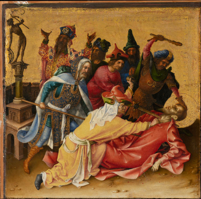 Martyrdom of St Thomas van Stefan Lochner