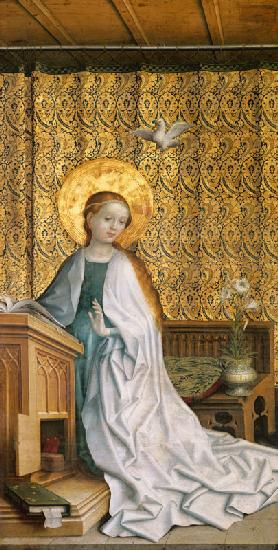 Dreikönigsaltar im Dom zu Köln: Maria der Verkündigung