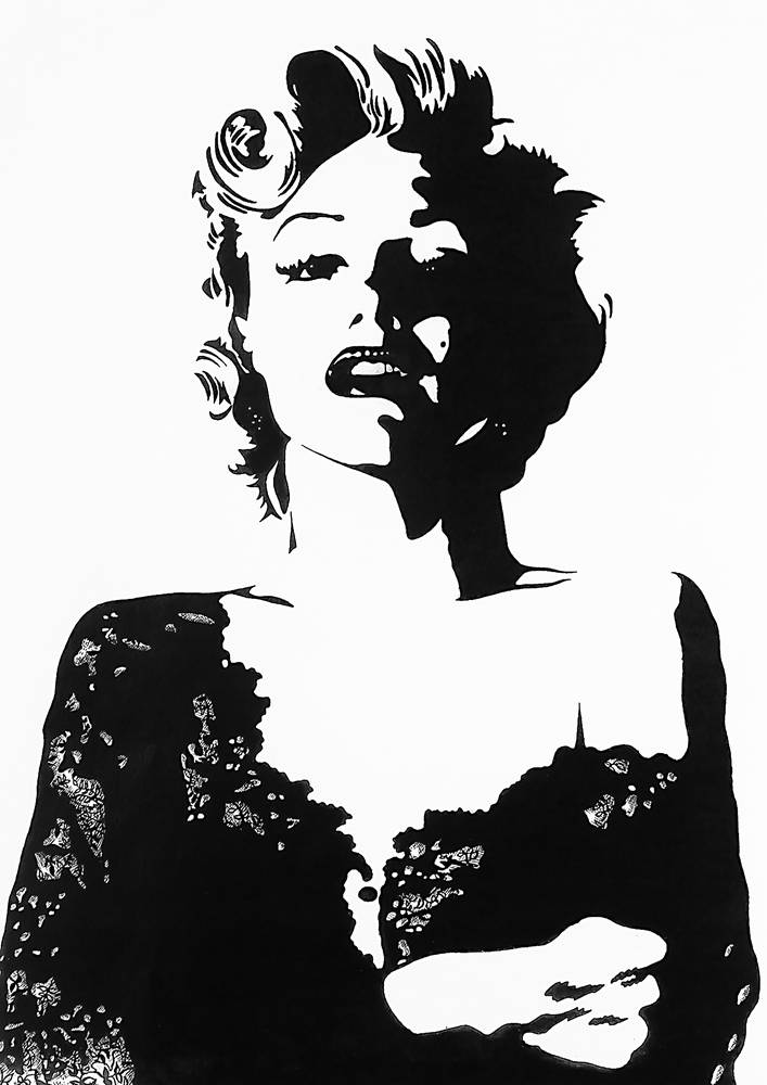 Sensuele Marilyn Monroe van Stephen Langhans
