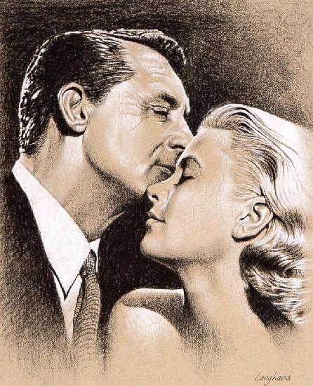 Grace Kelly en Cary Grant 