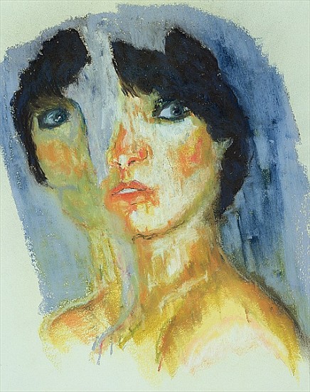 Splitting (pastel and oil pastel on paper)  van Stevie  Taylor