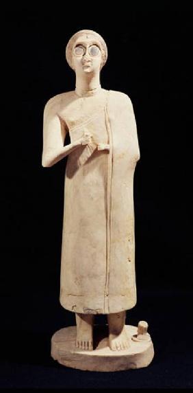 Statue of the Great Goddess, from Tell Asmar