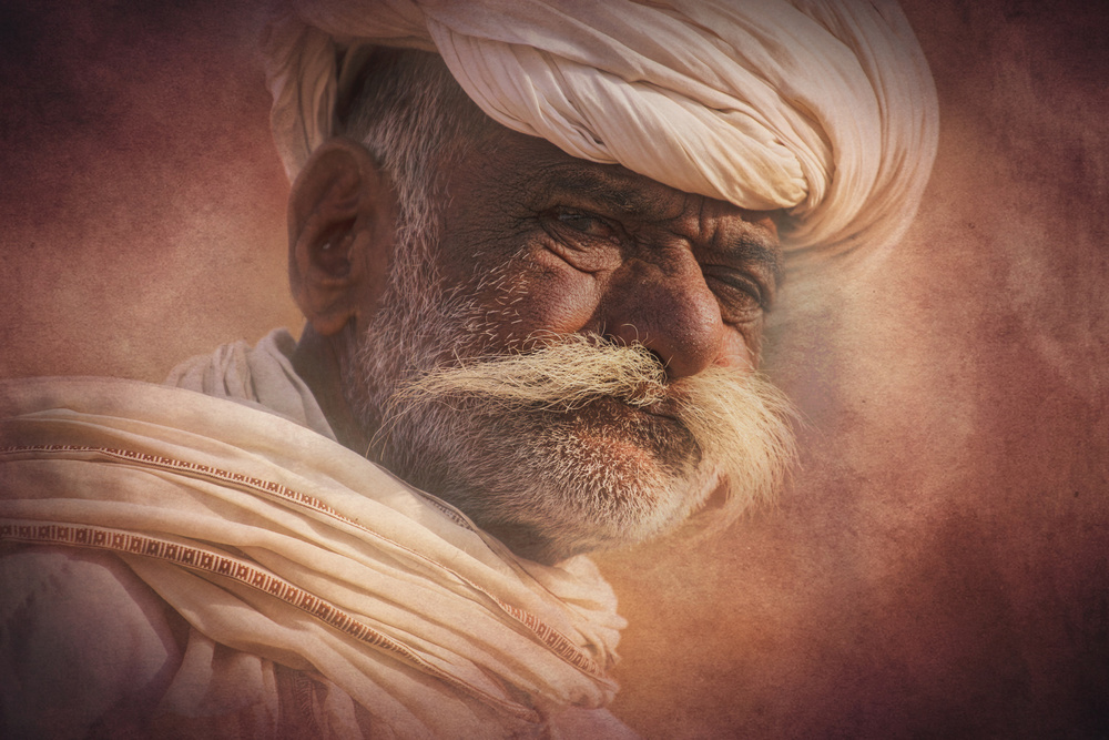 Old Rajasthani man van Svetlin Yosifov