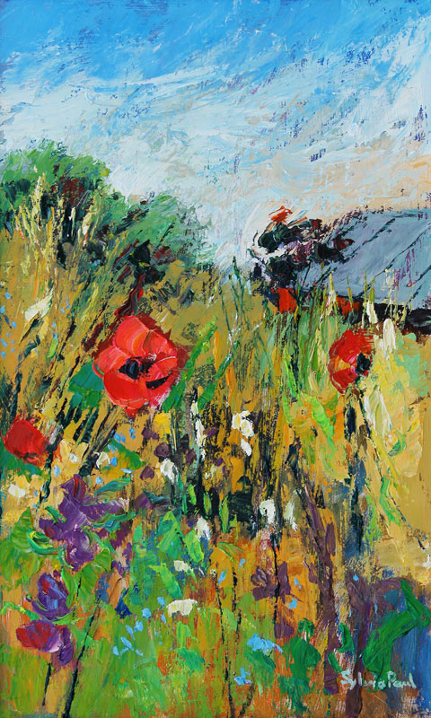 Meadow Flowers van Sylvia  Paul