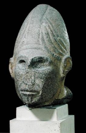 Head of a  god, from Jabbil, Northern Syria