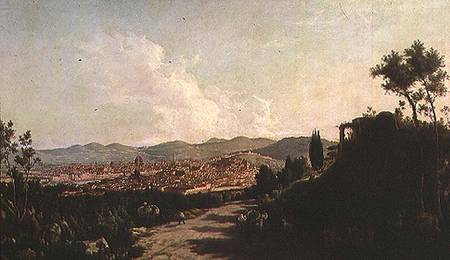 View of Florence from Bellosguardo van T. Smith