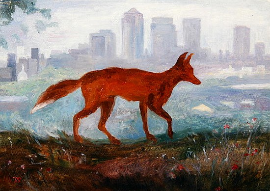 21st Century Fox, 2006 (oil on canvas)  van Terry  Scales