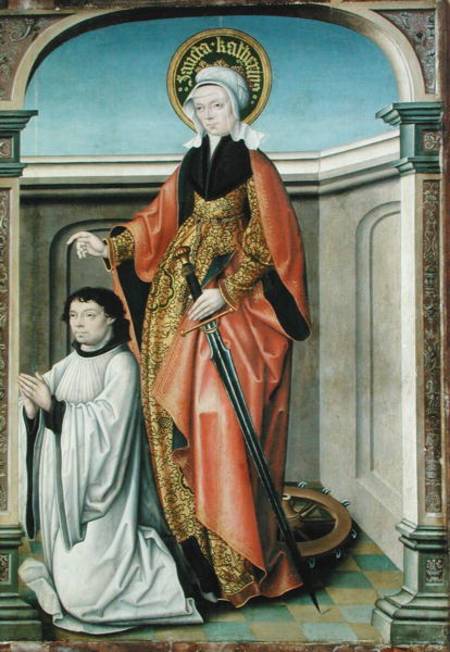 St. Catherine of Alexandria van The Master of Kappenberg