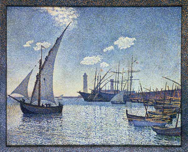 Port De Cette, Les Tartanes van Theo van Rysselberghe