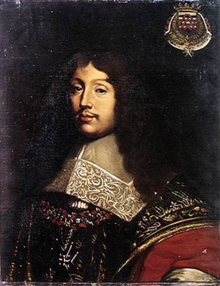 Portrait of Francois VI (1613-80) Duke of La Rochefoucauld van Théodore Chassériau