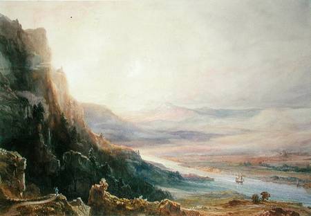 Perth Landscape van Théodore Gudin