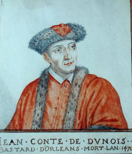 Jean d'Orleans (1409-68) Count of Dunois van Thierry Bellange