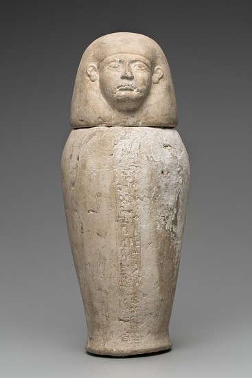 Canopic Jar with Man's Head van Third Intermediate Period Egyptian