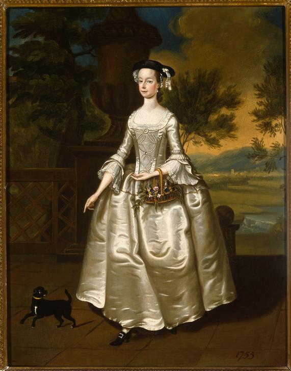 Portrait of Mary Jodrell van Thomas Bardwell