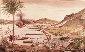Gibraltar on the morning after the great Franco-Spanish attack