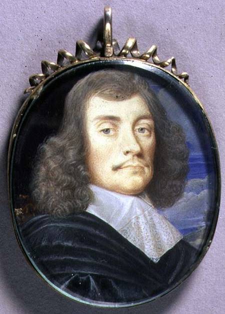 Portrait Miniature of a Man, possibly Sir John Wildman van Thomas Flatman
