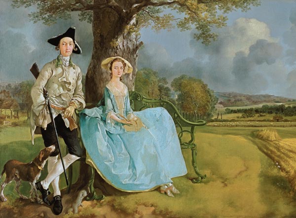 Mr and Mrs Andrews van Thomas Gainsborough